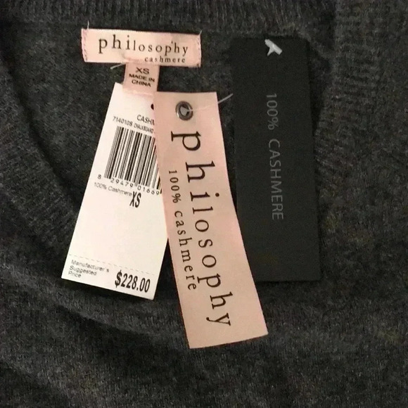 Philosophy Milan Cashmere Sweater Size XS - Picture 4 of 6